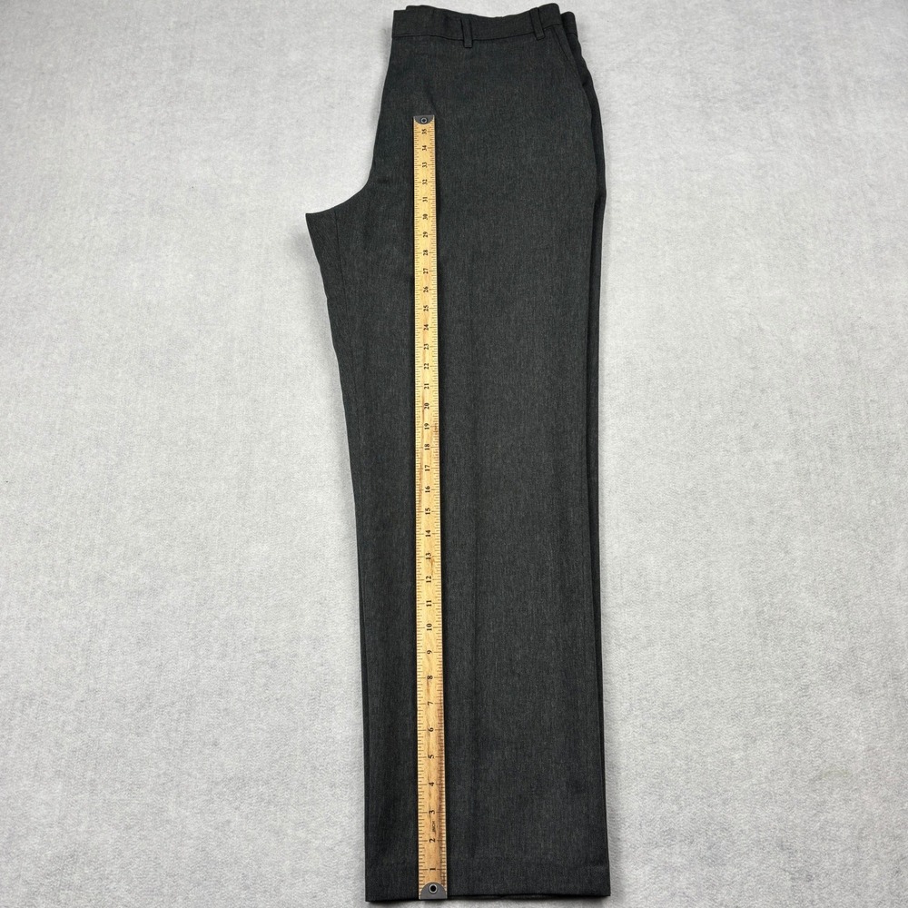 Vintage Levis Action Slacks Mens 38x32 Gray Dacron Po… - Gem